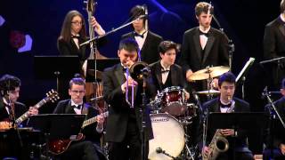 2282015 LHJF YAC  Semiahmoo Secondary Grade 12 Jazz Band quotA Warm Breezequot [upl. by Enalahs]