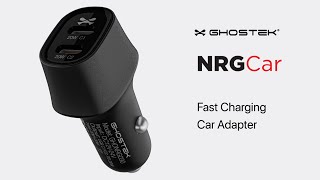 USBC Car Charger — Ghostek NRGcar Instructional Video [upl. by Philbo]