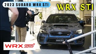 2023 Subaru WRX STI Release Date [upl. by Eralc]