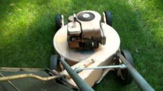 1973 BobCat Commercial Push Mower [upl. by Essirehs]