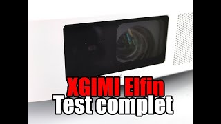 XGIMI Elfin 1080p test  avis complet couleurs contraste gaming HDR xgimi Voix AI [upl. by Jacinthe]