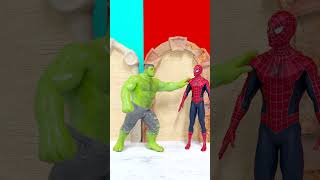 Heaven Or Hell Help Hulk Decide Who Goes To Heaven Spiderman VS Spider Girl shorts gta [upl. by Llerdnad50]