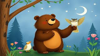 The Bear Who Sang with His Own Voice  Kids Story [upl. by Publia]