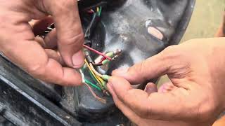 Hindi FULLWAVE na MOTOR Paano lagyan ng TMX ALPHA 125 REGULATOR RECTIFIER at CAPACITOR [upl. by Lithea]