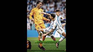 Bro Van Dijk💀  football edit worldcup2022 argentina netherlands [upl. by Meeki]