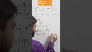 Class 12 Differentiation MCQ based questions exam 2025differentiation class12 maths [upl. by Aneeb745]