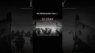 80th Anniversary of the Normandy Landings known as DDay warhistory warshorts military ww2 [upl. by Irrehc]