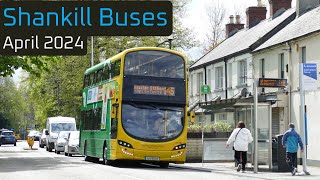 Shankill Buses  April 2024 [upl. by Nahtiek]