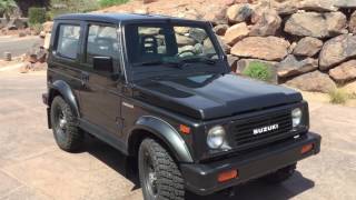 TOTALLY RESTORED 1989 SUZUKI SAMURAI [upl. by Geiss]