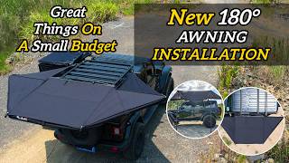 New 180° AWNING INSTALLATIONNEW EQUIPMENT UPDATED [upl. by Anihpesoj]