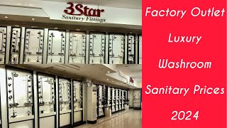 3 Star Sanitary Fitting Washroom Shower Sets Kitchen Sink Mixture Prices in Pakistan 2024 [upl. by Ylecic]