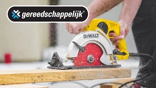 Uitleg Veilig werken met een cirkelzaag [upl. by Bacon]