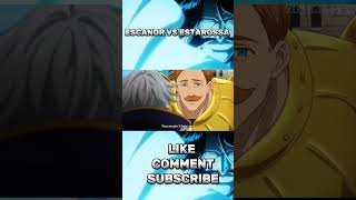 ESCANOR VS ESTAROSSA REACTION escanor anime [upl. by Valeria]