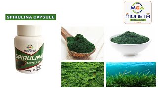 SPIRULINA CAPSULES [upl. by Ahseele]