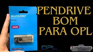 Pendrive para rodar jogos no PS2 via OPL [upl. by Cirdla]