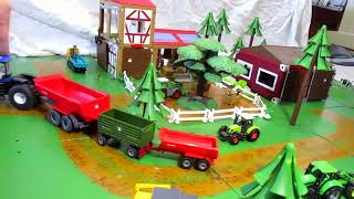 One day at SIKU FARM SIKU Tractors Collection [upl. by Jenifer]