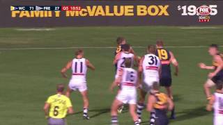 Match Highlights West Coast V Fremantle [upl. by Nitaf]