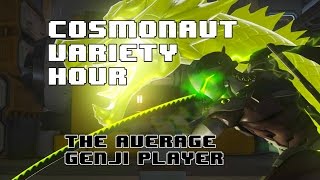 Overwatch The Average Genji Player  Cosmonaut Variety Hour [upl. by Ael731]