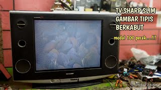 Tv Sharp Slim 29quot Gambar Tipis Berkabut [upl. by Boehike747]