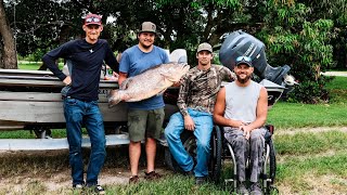 Giant Cubera Snapper caught in Belize [upl. by Devan]