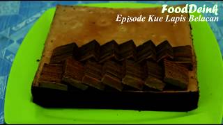 Cara Mudah Membuat Kue Lapis Belacan  FOODDRINK 720p [upl. by Mroz]