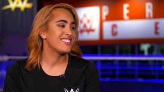 Simone Johnson on fulfilling her WWE dreams [upl. by Allis]