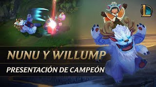 Presentación de campeón Nunu y Willump  Jugabilidad  League of Legends [upl. by Soma]