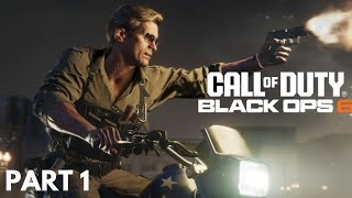 CALL OF DUTY BLACK OPS 6 PS5 Walkthrough Gameplay Part 1  INTRO  COD 2024 Campaign [upl. by Beller]