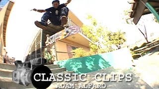 Adam Alfaro Skateboarding Classic Clips 66 [upl. by Dixil97]