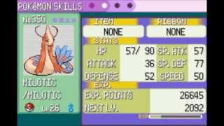 How To Fish Feebas Get Milotic In Pokemon RubySapphireEmerald [upl. by Ablem]