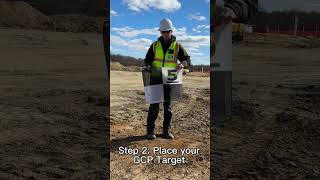 How to Place a Drone Ground Control Point GCP Shorts [upl. by Romain126]