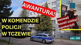 W tczewskiej komendzie Policji doszło do absurdalnego braku poszanowania obywatela Upokorzyli 205 [upl. by Natanhoj]