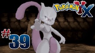 Lets Play Pokemon X  Part 39  MEWTWO [upl. by Brazee]