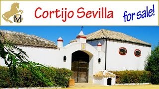 for sale Cortijo Reitimmobilie Finca Sevilla Andalusien zu verkaufen [upl. by Sik]