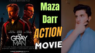 The Gray Man  😲  Netflix  The gray man Action Movie Review hindi  Dhanush  NinjaReview007 [upl. by Esorbma]