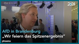 LTW Brandenburg Interview mit Alice Weidel und HansChristoph Berndt AfD [upl. by Lea]