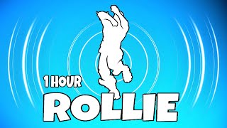 FORTNITE ROLLIE EMOTE AYO amp TEO  ROLLIEROLEX 1 HOUR [upl. by Nnylsia]