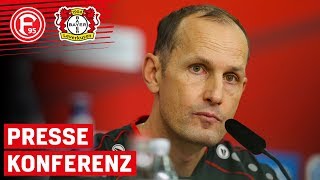 quotGegen Düsseldorf nachlegenquot  Pressekonferenz vor Fortuna Düsseldorf [upl. by Guinna]