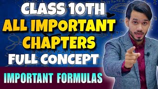 🔴LIVE CLASS 10 MATHS FINAL REVISION  ONESHOT REVISION  ALL CHAPTERSQUESTIONSCONCEPT SCORE 100 [upl. by Aynotal]