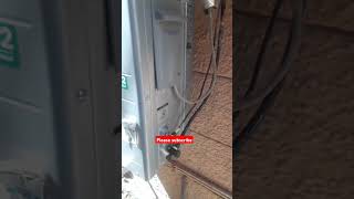 ac hvac electrical acinstallation haldwani airconditioner inverter acservice trending video [upl. by Anavahs]