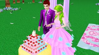 WEDDING PLANNER Girl Game  Bridal Makeup Dress Up Color Hairstyle amp Cake Design Game For Girls [upl. by Namaj176]