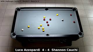 Luca Azzopardi vs Shannon Cauchi  UPM Challenger Series 2  Round 1 [upl. by Avan954]