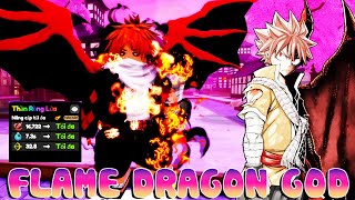 Roblox  CÓ ĐƯỢC FLAME DRAGON GOD NATSU HỎA THẦN LONG LỬA THIÊU ĐỐT SIÊU MẠNH  Anime Defenders [upl. by Knipe]