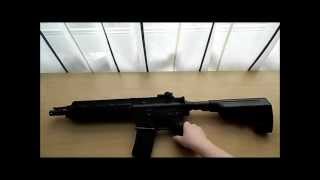 M804A1 CBQ quotM416quot AirsoftSoftair AEG Review 05 Joule German HD [upl. by Stefanie]