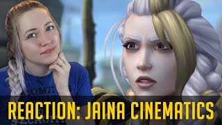 REACTION Jaina Cinematics Nightmare Arrival amp Realm of Torment  TradeChat [upl. by Mou]