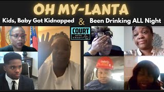 CrAzY ATL Court Baby Mama Drama After Granny Got Arrested amp Drinking All Night  Drunk In Court [upl. by Nnyloj]