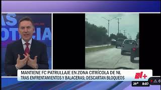 13Sep24 Entrevista Gerardo Escamilla Secretario de Seguridad de NL Violencia en zona citrícola [upl. by Netsirk]