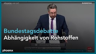 Bundestagsdebatte zur Abhängigkeit von Rohstoffen am 211022 [upl. by Nelyk891]