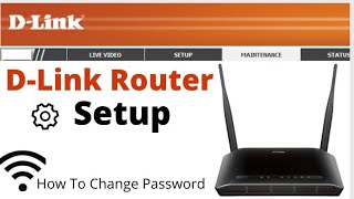 How To Configure DLink ADSL Modem  How To Configure Omantel DLink Adsl Modem Easy Setup [upl. by Esdnil]