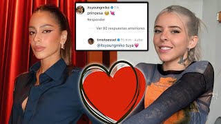 quotTUYAquot TINI CONFIRMÓ EL ROMANCE CON YOUNG MIKO CON UNA DECLARACIÓN EN REDES [upl. by Blum]